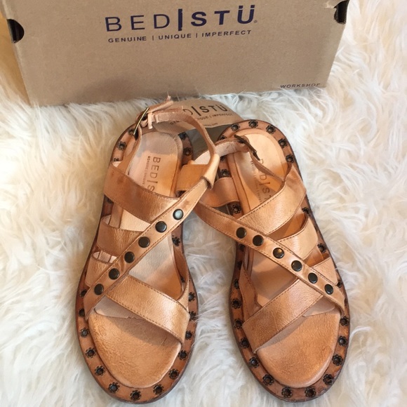 Bed Stu Shoes - Bed Stu Kavala sand dip dye sandals size 7